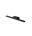 Bathroom wall lamps - Azzardo EPSILON 60 4000K BLACK 1xLED Wall Mounted Black IP44 AZ3348 - product 1