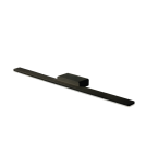 Bathroom wall lamps - Azzardo EPSILON 90 4000K BLACK 1xLED Wall Mounted Black IP44 AZ3350 - product 1