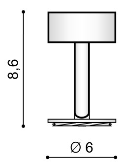 Azzardo EREBUS BASE ANGLE BLACK 1xGU10 Baza Sufitowa Wychylna Czarny AZ3395 - produkt 2
