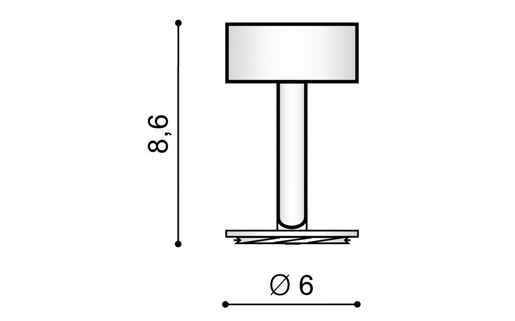 Azzardo EREBUS BASE ANGLE WHITE 1xGU10 Baza Sufitowa Wychylna Biały AZ3394