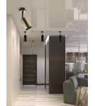 Headliners Wires Fixtures - Azzardo EREBUS BASE ANGLE WHITE 1xGU10 Swinging Ceiling Base White AZ3394 - product 3