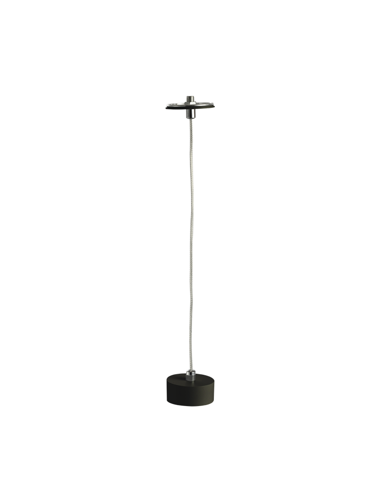 Suspensions - Azzardo EREBUS BASE PENDANT BLACK 1xGU10 Base with Pendant Black AZ3393 - product kolory-swiatla.pl 1
