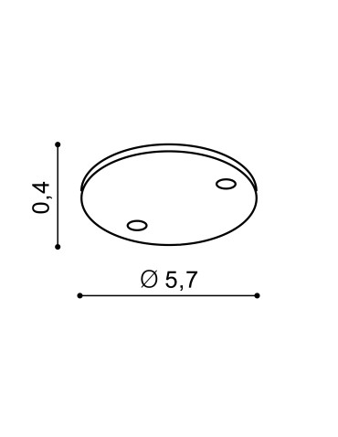 Azzardo EREBUS SIMPLE BASE 1xGU10 Baza Prosta Aluminium AZ3389 - produkt 2