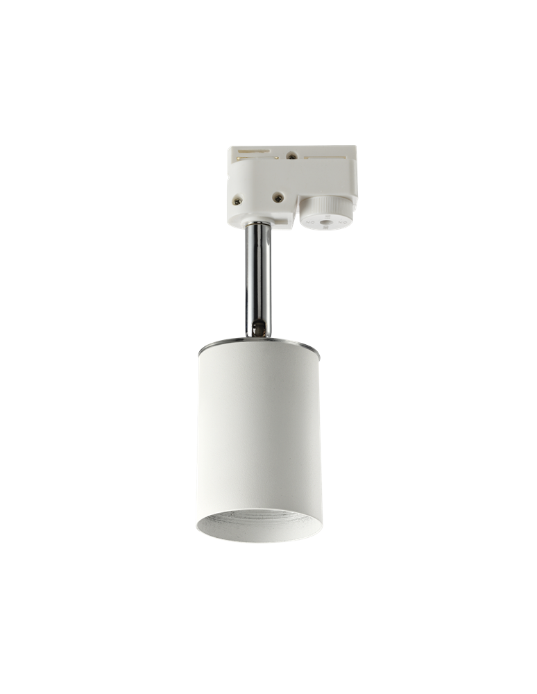 Lamps for 3-phase busbars - Azzardo EREBUS TRACK WHITE 1xGU10 Reflector For Busbar 3F White AZ3390 - product kolory-swiatla.pl 1