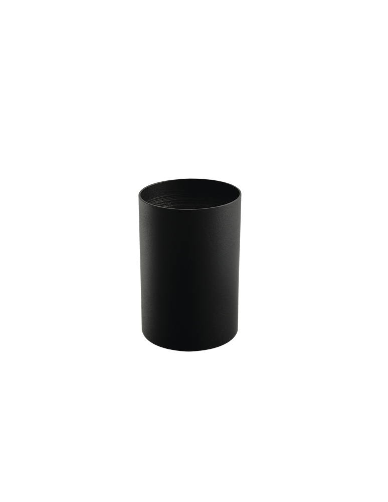 Lampshades - Azzardo EREBUS TUBE 14 BLACK 1 Aluminum Shade Black AZ3384 - product kolory-swiatla.pl 1