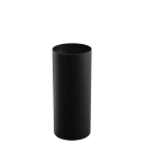 Lampshades - Azzardo EREBUS TUBE 21 BLACK 1 Aluminum Shade Black AZ3387 - product 1