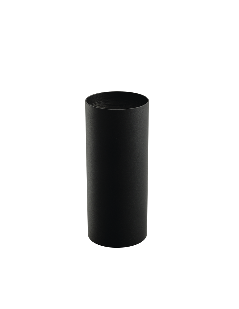 Lampshades - Azzardo EREBUS TUBE 21 BLACK 1 Aluminum Shade Black AZ3387 - product kolory-swiatla.pl 1