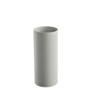 Lampshades - Azzardo EREBUS TUBE 21 WHITE 1 Aluminum Shade White AZ3386 - product 1