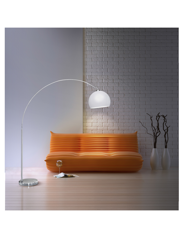 Floor lamps - Azzardo GIO ECO 1xE27 Floor Floor White AZ2408 - product kolory-swiatla.pl 2