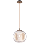 LED pendant lamps - Azzardo HELENA A 1xLED Pendant Champagne AZ3341 - product 1