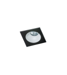 Flush-mounted lamps - pendants - Azzardo HUGO 1 DOWNLIGHT BLACK 1xGU10 Recessed Black AZ1736 - product 1