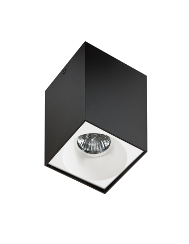 Azzardo HUGO BLACK 1xGU10 Surface Mounted Black AZ0826