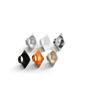 Ceiling luminaires for replaceable light source - Azzardo HUGO WHITE 1xGU10 Surface-mounted White AZ0827 - product 3