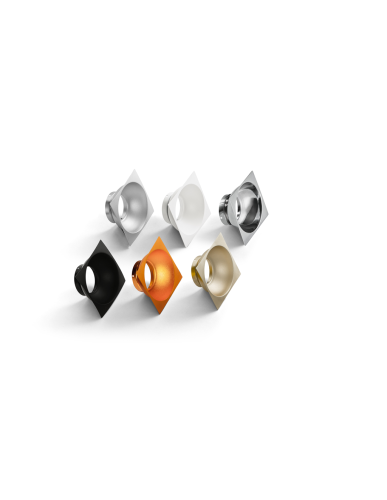 Ceiling luminaires for replaceable light source - Azzardo HUGO WHITE 1xGU10 Surface-mounted White AZ0827 - product kolory-swiatla.pl 3
