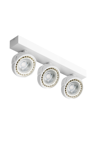 Azzardo JERRY 3 230V WHITE 3xES111 Ceiling Spotlight White AZ1885