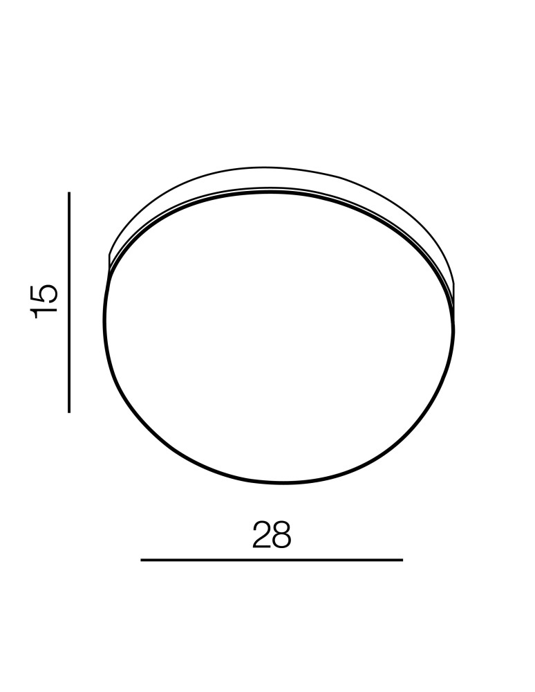 Hermetic plafonds - Azzardo KALLISTO WHITE 2xE27 Ceiling White IP44 AZ3327 - product kolory-swiatla.pl 2