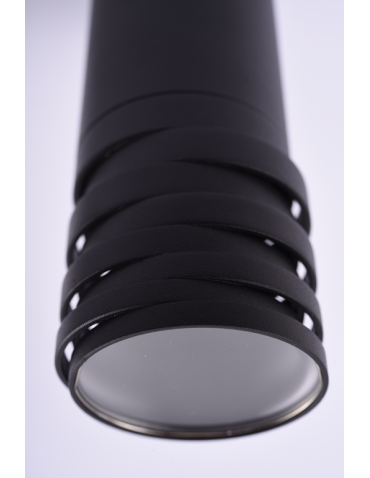 Azzardo LOCUS BLACK 1xGU10 Sufitowa Czarny AZ3126 - produkt 2