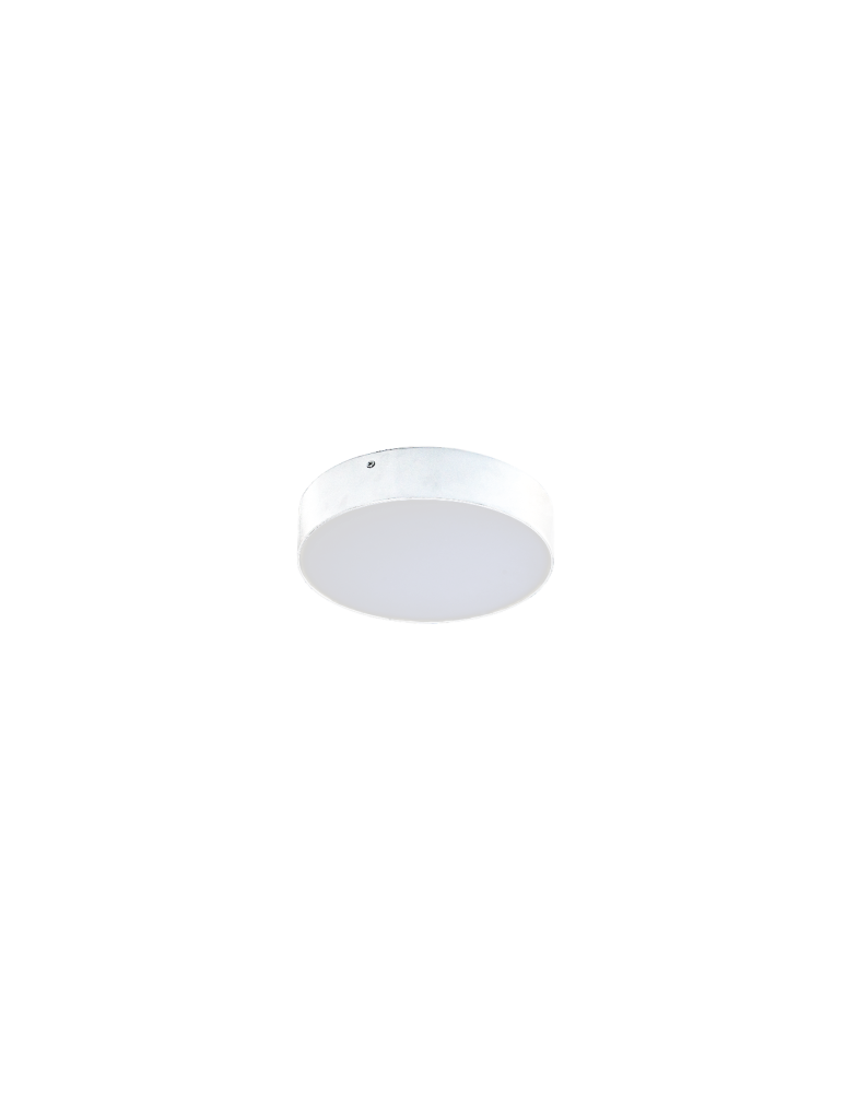 Round Plafonds - Azzardo MONZA II R 30 4000K WH 1xLED Ceiling Light White AZ3797 - product kolory-swiatla.pl 1