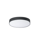 Large Plafonds - Azzardo MONZA II R 60 4000K BK 1xLED Ceiling Light Black AZ3680 - product 1