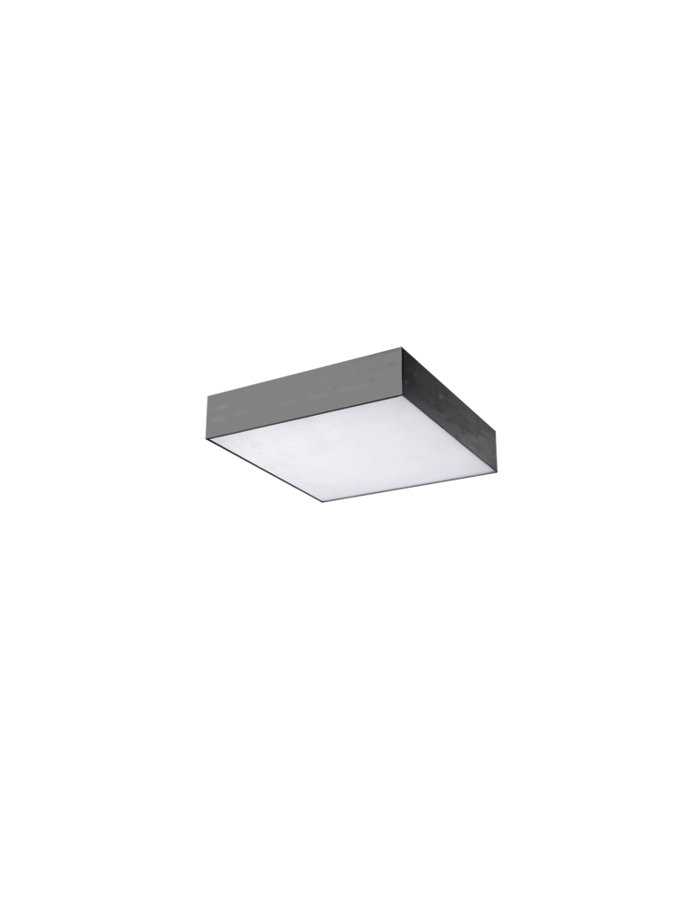 Square plafonds - Azzardo MONZA II S 30 3000K BK 1xLED Ceiling Light Black AZ3686 - product kolory-swiatla.pl 1