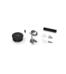 Suspensions - Azzardo MONZA PENDANT ACCESORY BLACK 1 Pendant Accessories Black AZ3454 - product 2