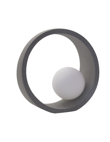 Azzardo NEWTON A TABLE DGR 1xG9 Stołowa Ciemny Szary AZ3461