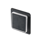 Wall lamps - Azzardo ONYX BLACK 1xLED Wall Mounted Black AZ3358 - product 1