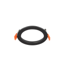 Flush-mounted lamps - pendants - Azzardo REMO 1 DOWNLIGHT BLACK 1xGU10 Recessed Black AZ1732 - product 1
