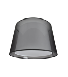 Lampshades - Azzardo SHADE DS 43 WHITE 1 Lampshade White/Black AZ2609 - product 1