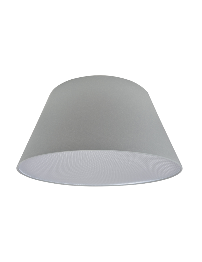 Lampshades - Azzardo SHADE NF 50 GREY 1 Lampshade Gray AZ2591 - product kolory-swiatla.pl 1