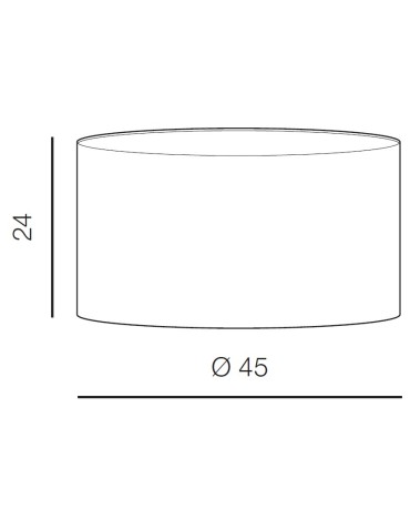 Azzardo SHADE TF FLOOR 45 WHITE 1 Lampshade White AZ3014 - product 2
