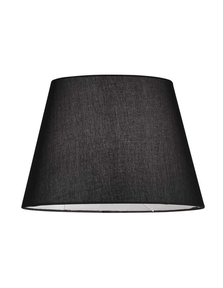 Lampshades - Azzardo SHADE TR 46 BLACK lampshade Black AZ3670 - product kolory-swiatla.pl 1