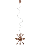 Pendant lamps - Azzardo SIRIUS LAMPBODY COPPER 12xG9 Ceiling Base Pendant without Shade Rods Copper AZ2118 - product 2