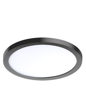 Azzardo SLIM 15 ROUND 3000K IP44 BLACK 1xLED Recessed Black IP44 AZ2840