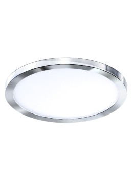 Azzardo SLIM 15 ROUND 3000K IP44 CHROME 1xLED Wpuszczana Chrom IP44 AZ2838
