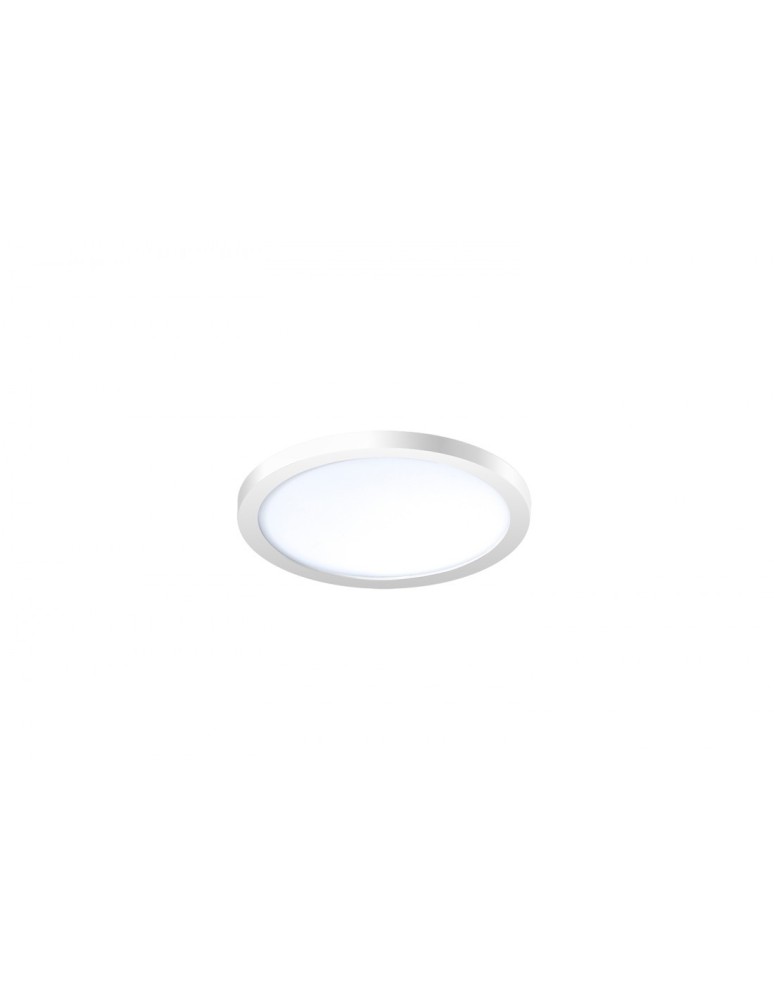 Recessed lamps with hermetic shade - Azzardo SLIM 15 ROUND 3000K IP44 WHITE 1xLED Recessed White IP44 AZ2839 - product kolory-swiatla.pl 2