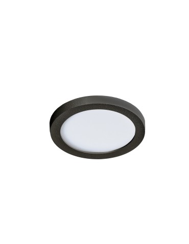 Azzardo SLIM 9 ROUND 3000K IP44 BLACK 1xLED Recessed Black IP44 AZ2834