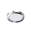 Recessed lamps with hermetic shade - Azzardo SLIM 9 ROUND 3000K IP44 CHROME 1xLED Recessed Chrome IP44 AZ2861 - product 3