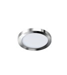 Recessed lamps with hermetic shade - Azzardo SLIM 9 ROUND 3000K IP44 CHROME 1xLED Recessed Chrome IP44 AZ2861 - product 1