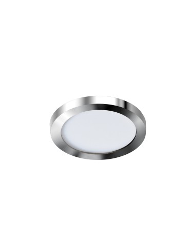 Azzardo SLIM 9 ROUND 3000K IP44 CHROME 1xLED Recessed Chrome IP44 AZ2861