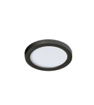 Recessed lamps with hermetic shade - Azzardo SLIM 9 ROUND 4000K IP44 BLACK 1xLED Recessed Black IP44 AZ2835 - product 1