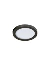 Azzardo SLIM 9 ROUND 4000K IP44 BLACK 1xLED Wpuszczana Czarny IP44 AZ2835