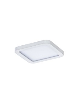 Azzardo SLIM 9 SQUARE 3000K IP44 WHITE 1xLED Wpuszczana Biały IP44 AZ2830