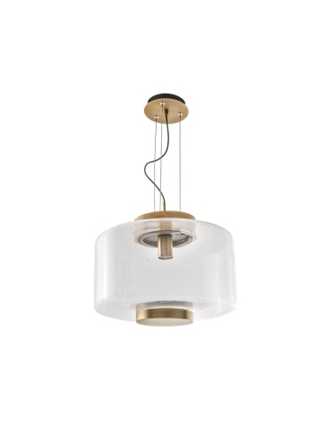 Azzardo SOREL 1xE27 Transparent Pendant AZ3343