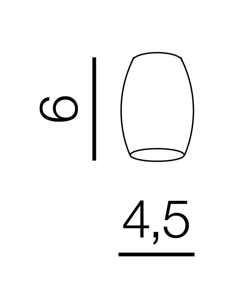 Lampshades of lighting systems - Azzardo TENTOR CHALICE WHITE 1 Lampshade White AZ3100 - product kolory-swiatla.pl 2