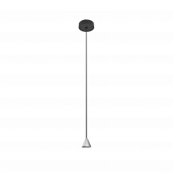 Azzardo TENTOR LAMPBODY CHROME 1xLED Baza Sufitowa z Przewodem i Źródłem Światła LED Chrom AZ3086