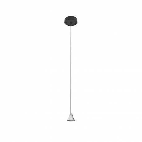 Azzardo TENTOR LAMPBODY CHROME 1xLED Baza Sufitowa z Przewodem i Źródłem Światła LED Chrom AZ3086