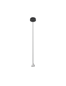 Azzardo TENTOR LAMPBODY CHROME 1xLED Baza Sufitowa z Przewodem i Źródłem Światła LED Chrom AZ3086