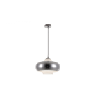 Pendant lamps - Azzardo VALTEN 32 CHROME 1xE27 Chrome Pendant AZ3167 - product 1
