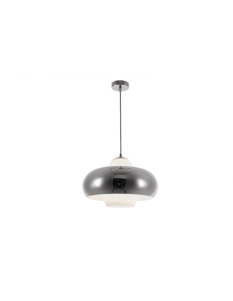 Pendant lamps - Azzardo VALTEN 43 CHROME 1xE27 Chrome Pendant AZ3166 - product kolory-swiatla.pl 1